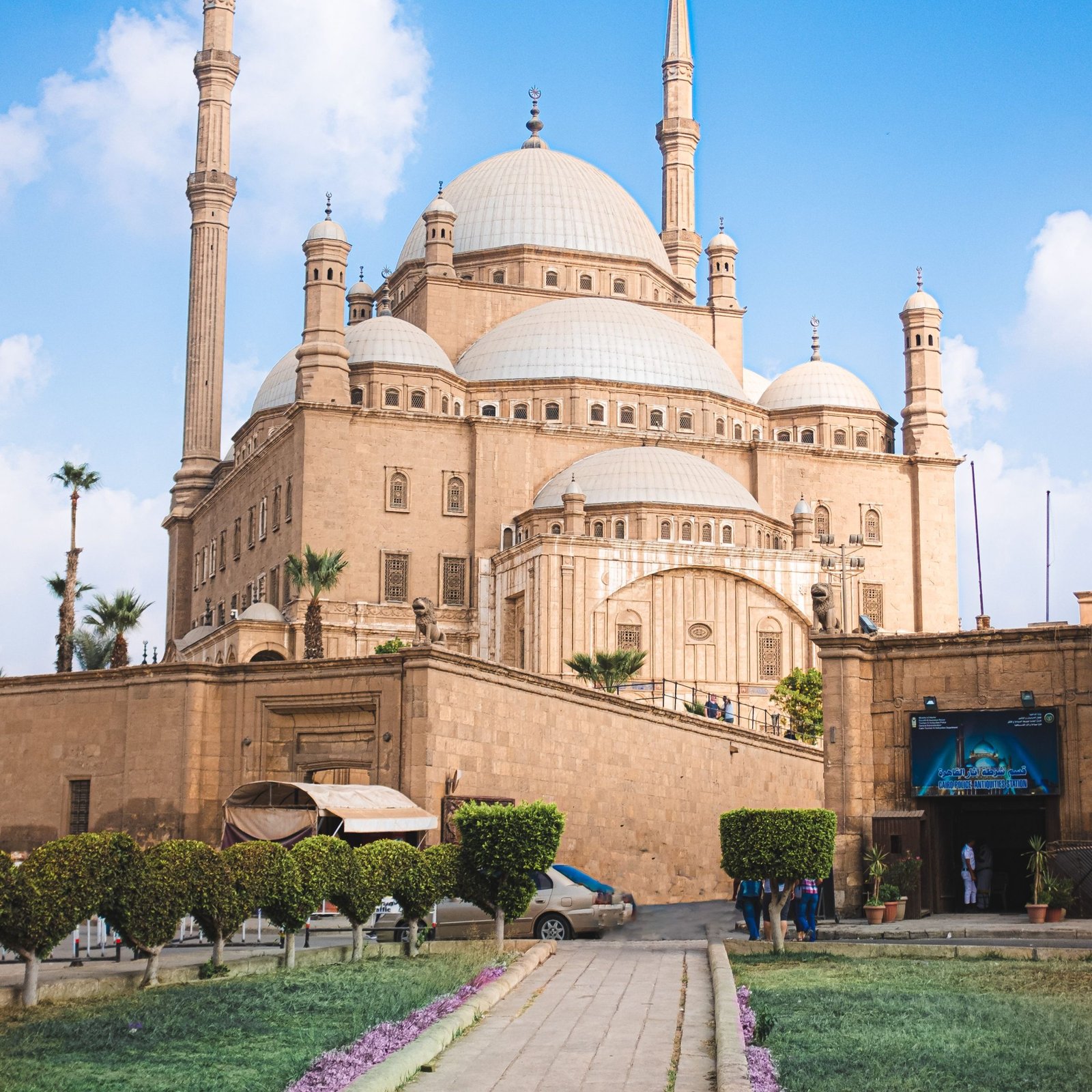 Day 3 – Old Cairo – Khan El Khalili – Fly to Luxor  After breakfast, discover the historic and religious landmarks of Old Cairo.  Visit:  Citadel of Saladin Mosque of Mohamed Ali Hanging Church Coptic Cairo Khan El Khalili Bazaar  Enjoy lunch at a local restaurant before transferring to Cairo Airport for your domestic flight to Luxor.  Upon arrival, transfer to your 5-star Nile Cruise and check in.  Meals: Breakfast, Lunch, Dinner Overnight: Nile Cruise (Luxor)